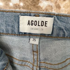 AGOLDE LOS ANGELES BUTTON FLY DENIM NEVER WORN